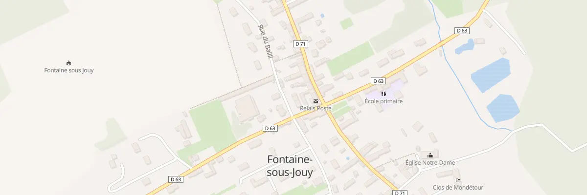 Plan du 4 Rue du Bailli à Fontaine-sous-Jouy