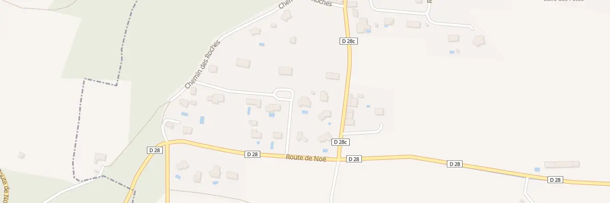 Plan du 8 Deveses à Montaut