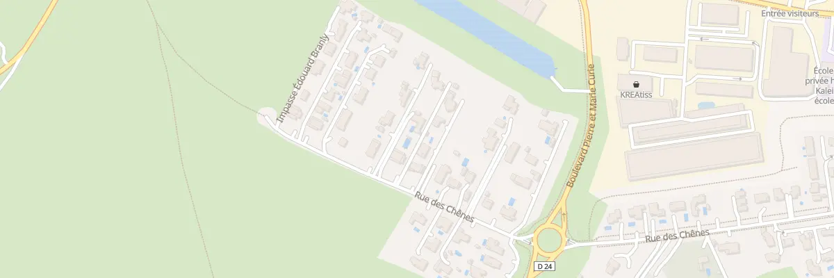 Plan du 21S Rue des Chênes à Plaisance-du-Touch