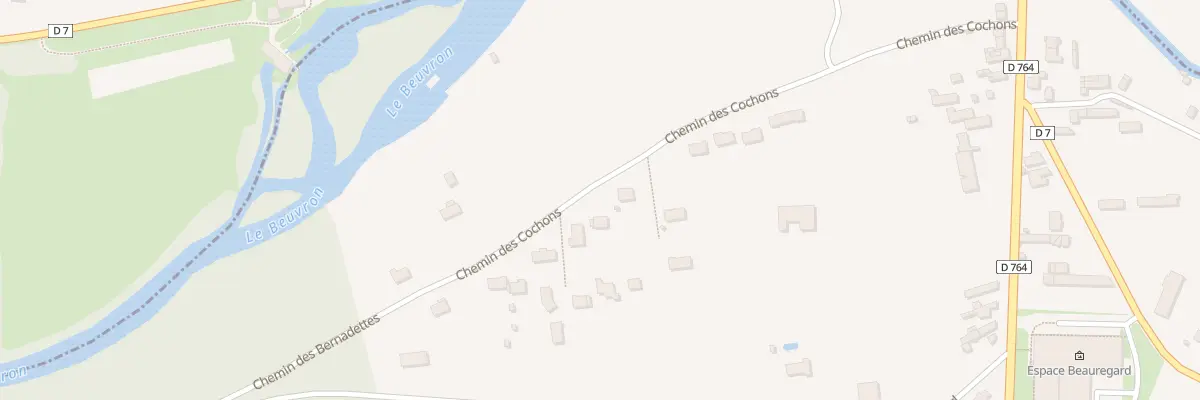 Plan du 36 Che des Cochons à Monthou-sur-Bièvre