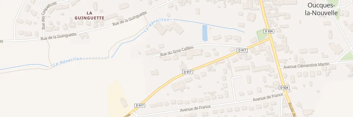 Plan du 8 Rue du Gros Caillou à Oucques La Nouvelle