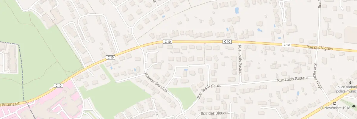 Plan du 9 Rue des Camélias à Panazol