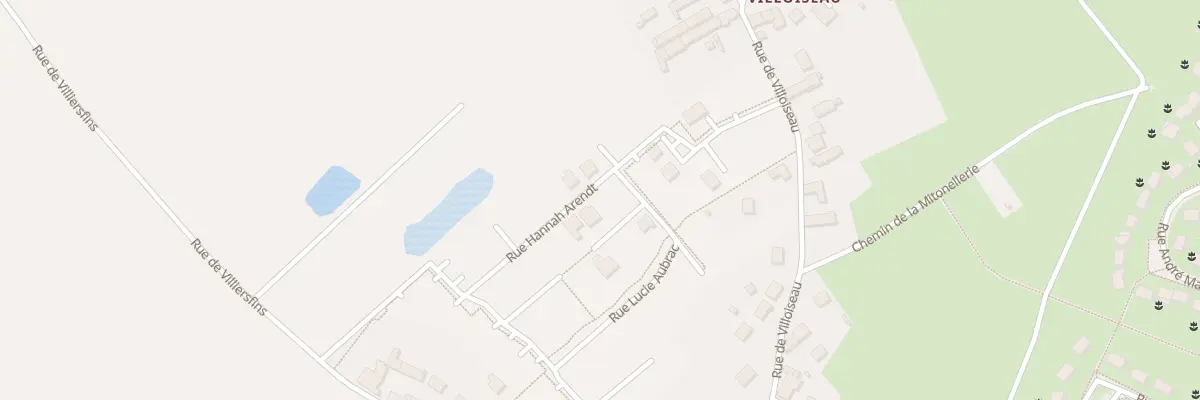 Plan du 3 Rue Hannah Arendt à Blois
