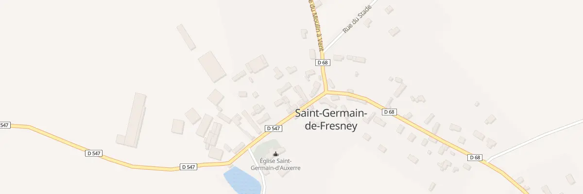 Plan du 3 Rue de la Liberté à Saint-Germain-de-Fresney