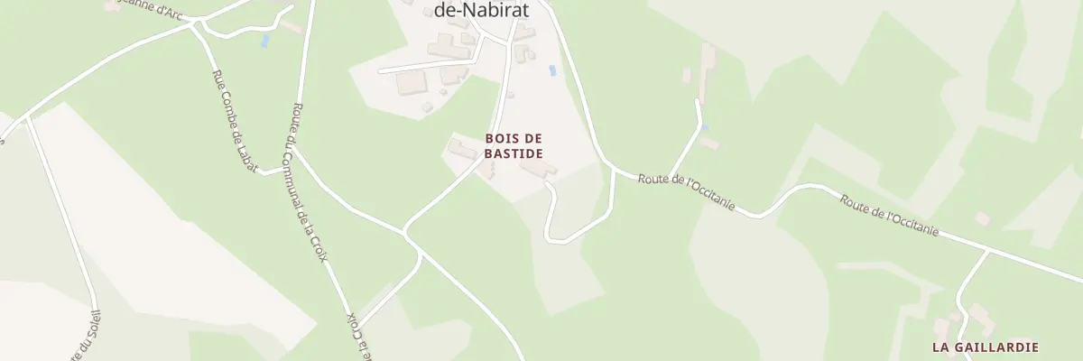 Plan du 1576A Bois de Bastide à Saint-Aubin-de-Nabirat