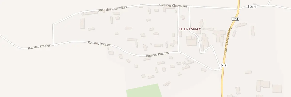 Plan du 235 Rue des Prairies à Fresne-le-Plan