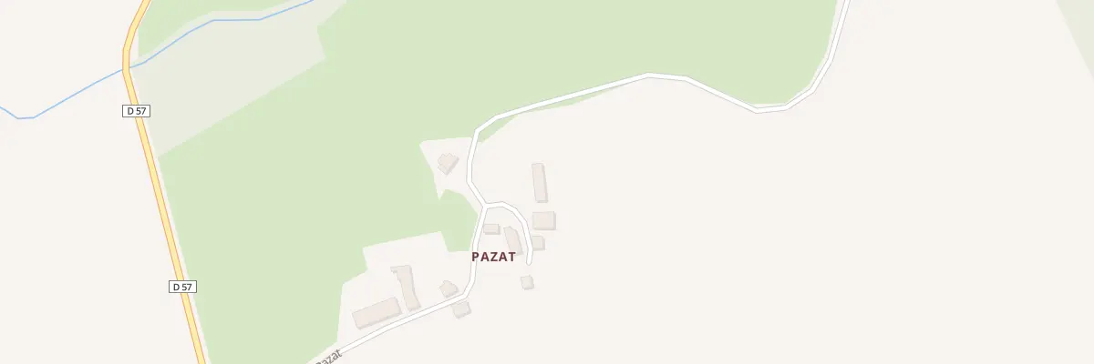 Plan du 13 Che de Pazat au Vigen