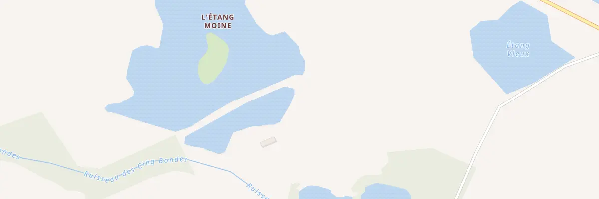 Plan du 5155 L’Etang Moine à Migné