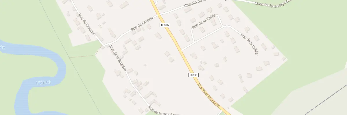 Plan du 112 Rue Yves Montand à Autheuil-Authouillet