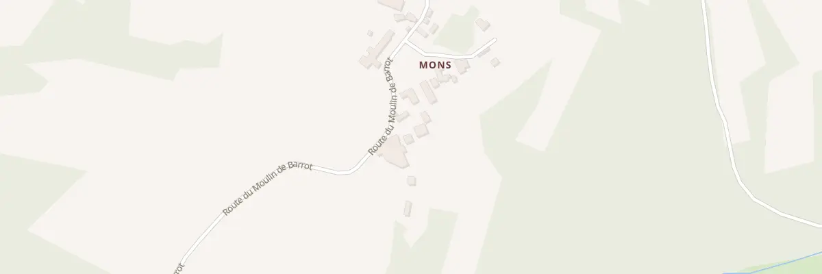 Plan du 50 Mons à Archignac