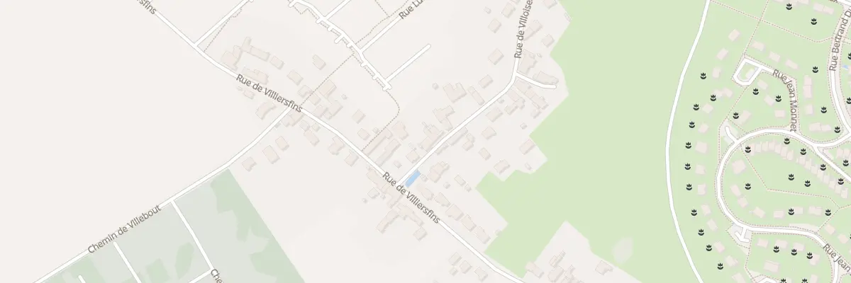 Plan du 8 Rue de Villoiseau à Blois