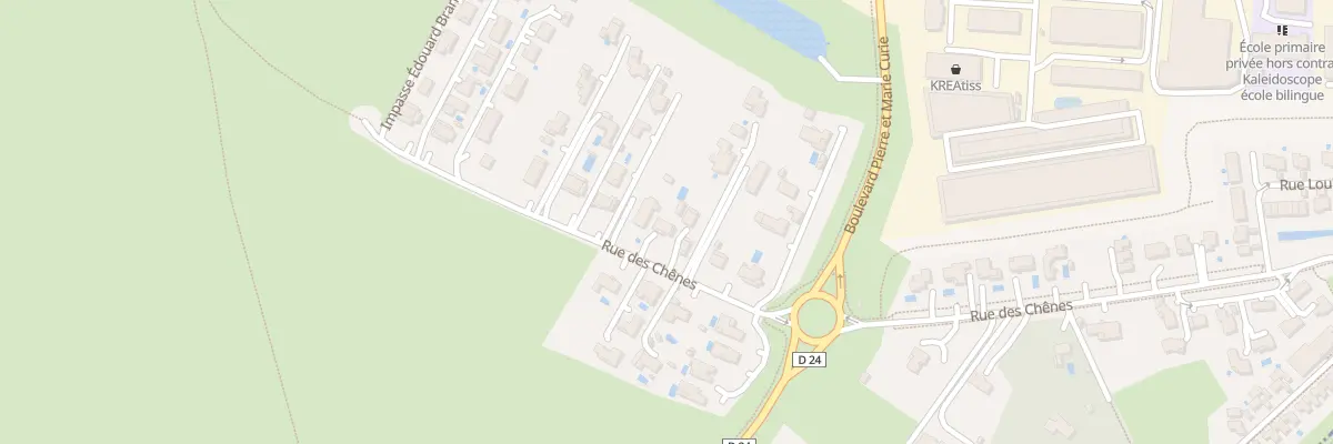 Plan du 29 Rue des Chênes à Plaisance-du-Touch
