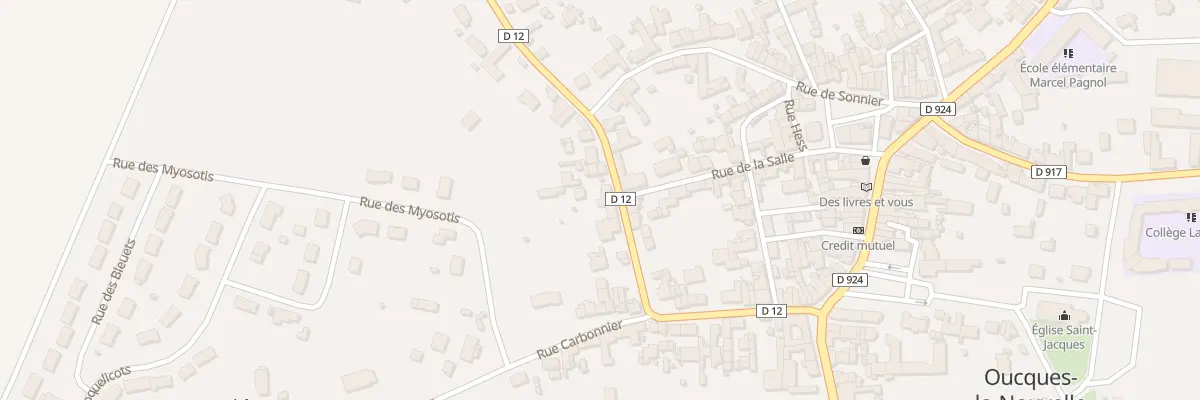 Plan du 12 Rue de Freteval à Oucques La Nouvelle