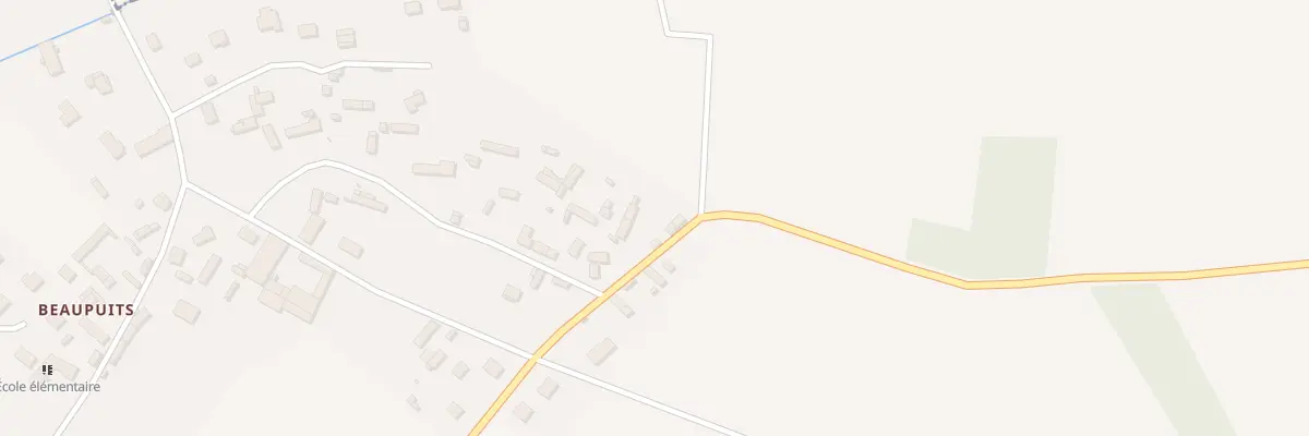 Plan du 1 Che des Sablons à Courdemanche