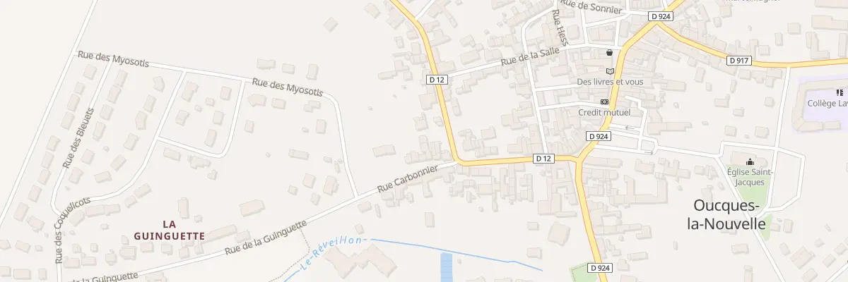 Plan du 35C Rue Carbonnier à Oucques La Nouvelle