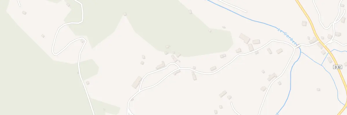 Plan du 205A Quartier de Goulos à Ercé
