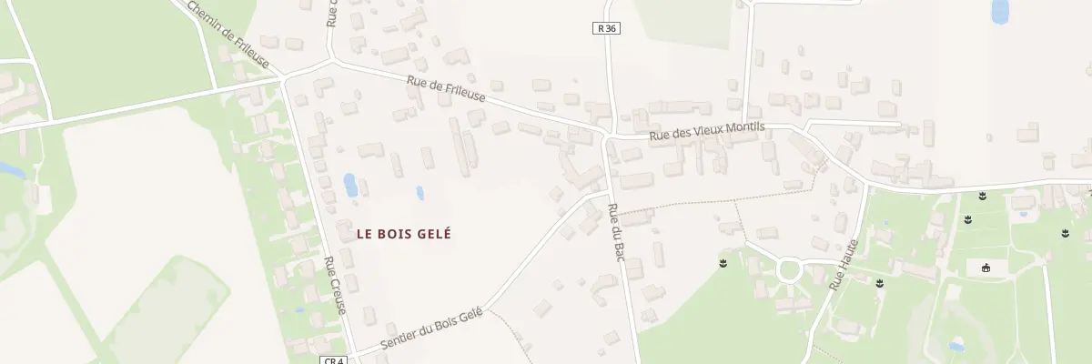 Plan du 1 Che du Bois Gelé aux Montils