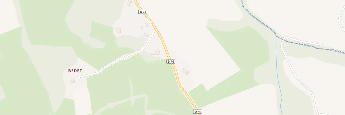 Plan du 9001 Rebessin de Carles à Bax