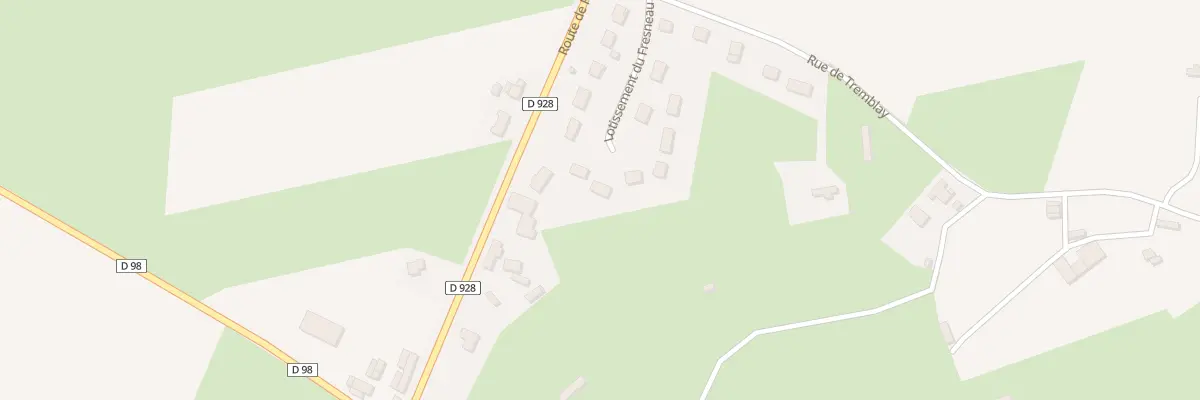 Plan du 22 Rue du Tremblay à Rocquemont
