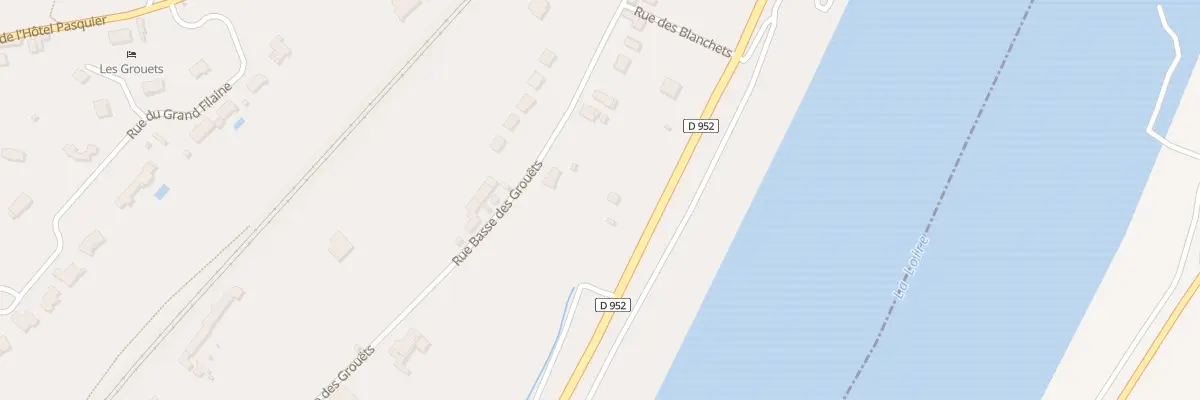 Plan du 56 Rue Basse des Grouets à Blois
