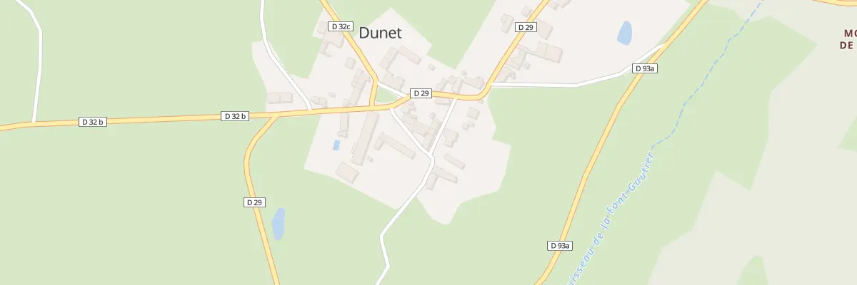 Plan du 5015 Le Bourg à Dunet