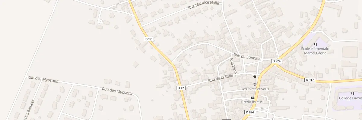 Plan du 24 Rue de Sonnier à Oucques La Nouvelle