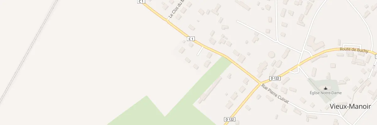Plan du 30 Sq du Bel Air à Vieux-Manoir