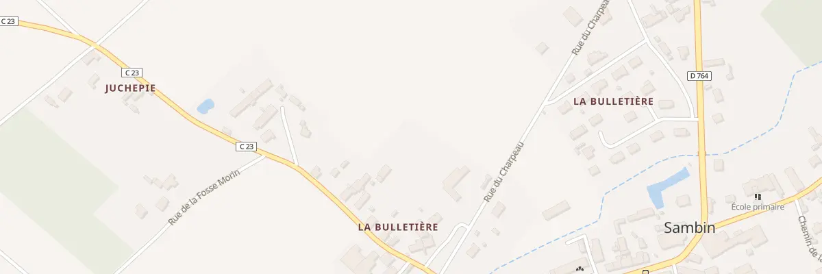 Plan du 20 Rue de la Croix de Juchepie à Sambin