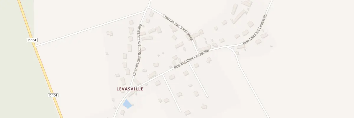 Plan du 13 Rue du Menillet Levasville à Saint-Sauveur-Marville