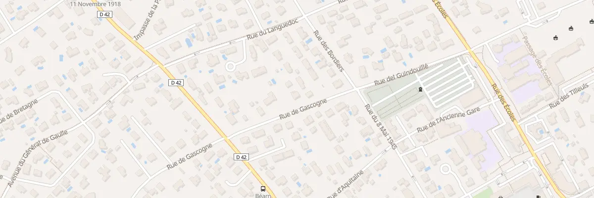 Plan du 51 Rue de Gascogne à Plaisance-du-Touch