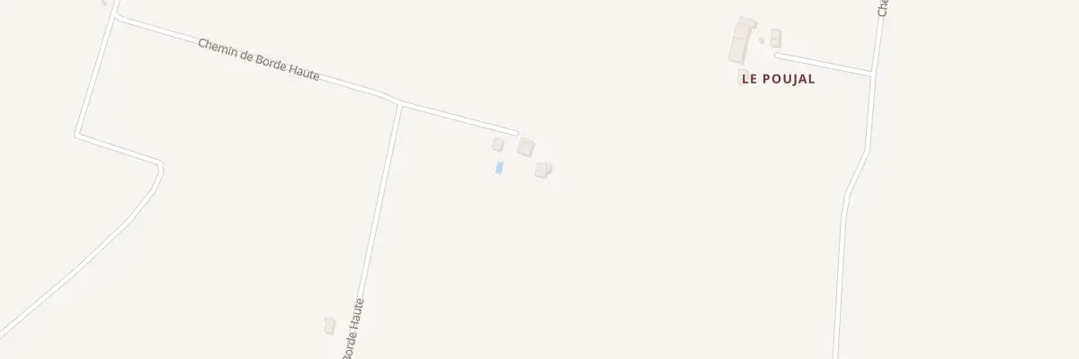 Plan du 1334A Che de Borde Haute à Villemade