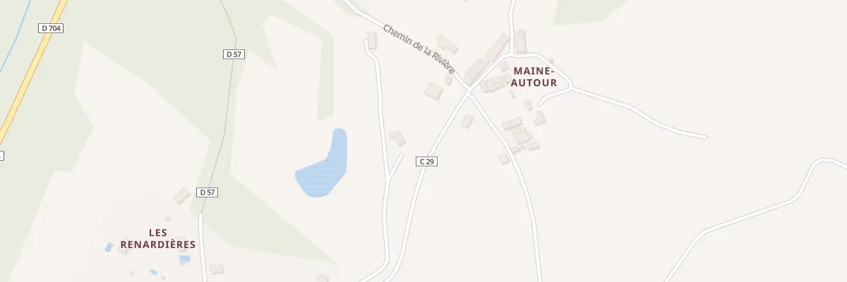 Plan du 17 Rte du Maineautour au Vigen