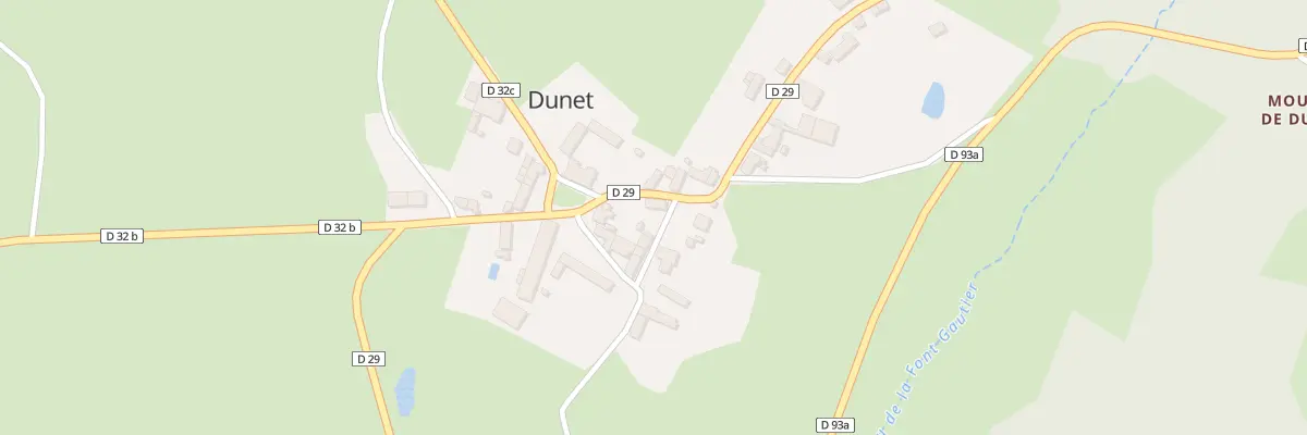 Plan du 5019 Le Bourg à Dunet