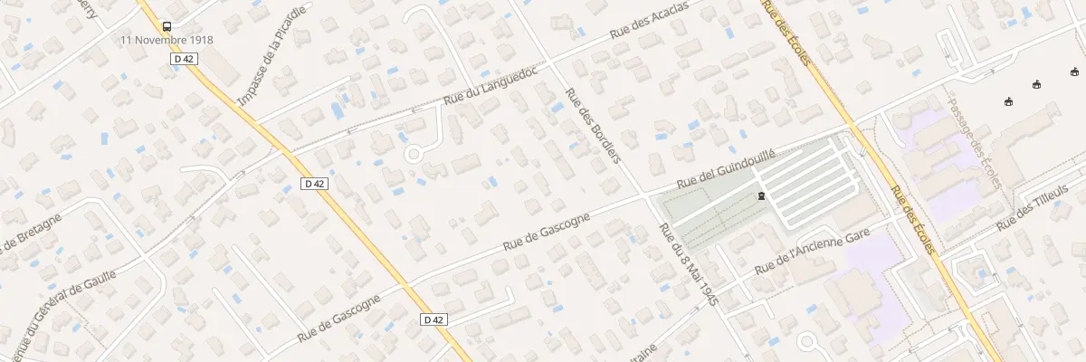 Plan du 55 Rue de Gascogne à Plaisance-du-Touch