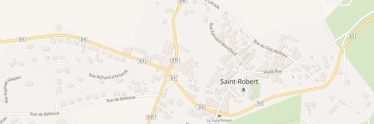 Plan du 40 Rue Jean Segurel à Saint-Robert
