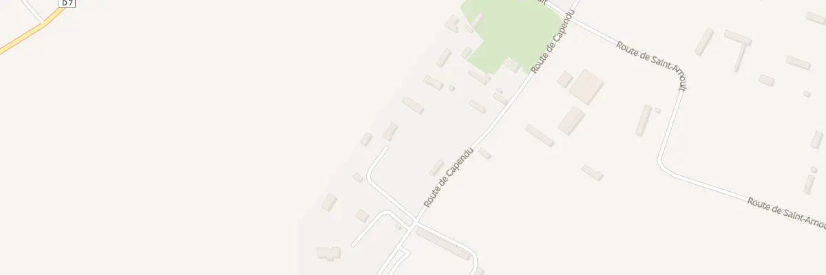 Plan du 1054 Rte de Capendu à Blainville-Crevon