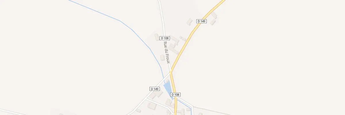 Plan du 2 Le Grand Chasnay à Blandainville