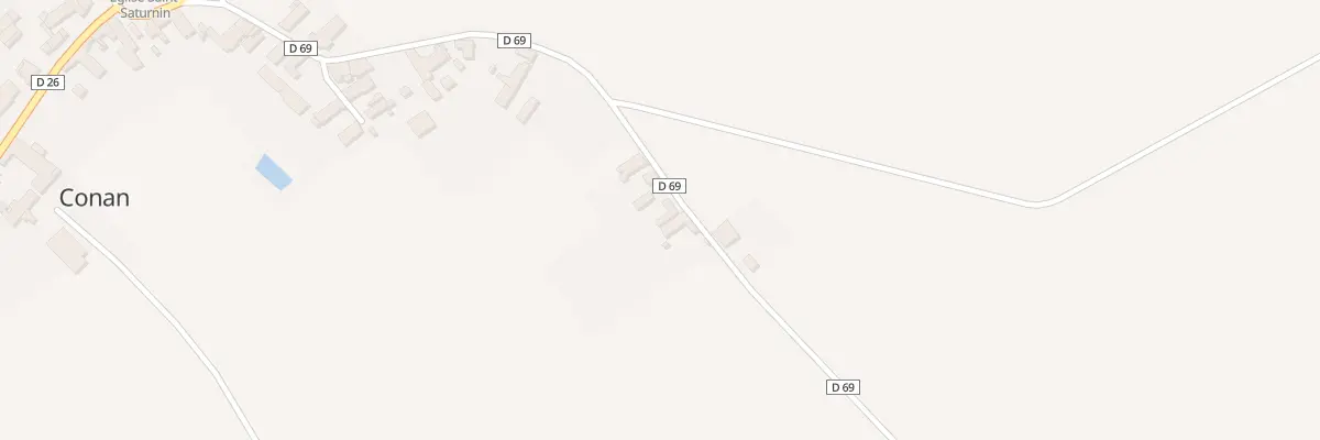 Plan du 28 Rue de la Croix des Vignes à Conan