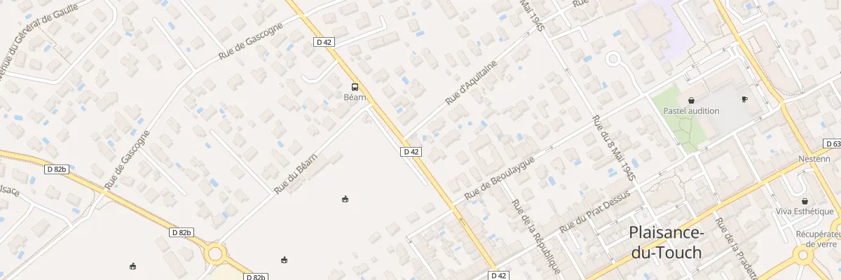 Plan du 22 Rue du 11 Novembre 1918 à Plaisance-du-Touch
