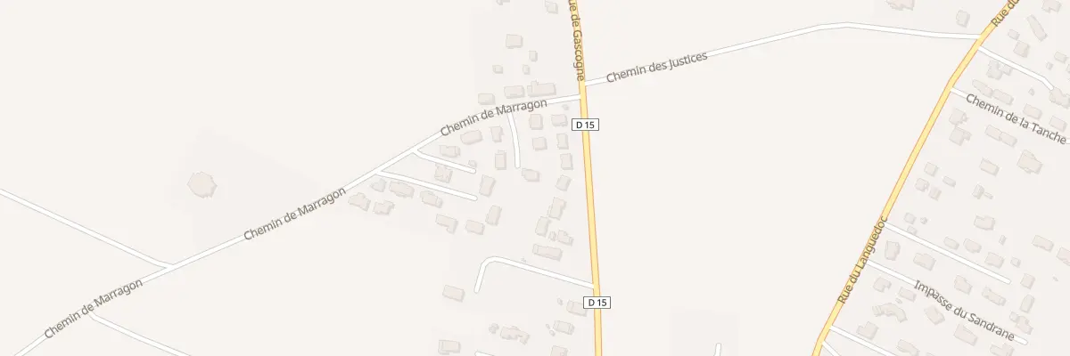 Plan du 10 Imp Daniel Balavoine à Muret