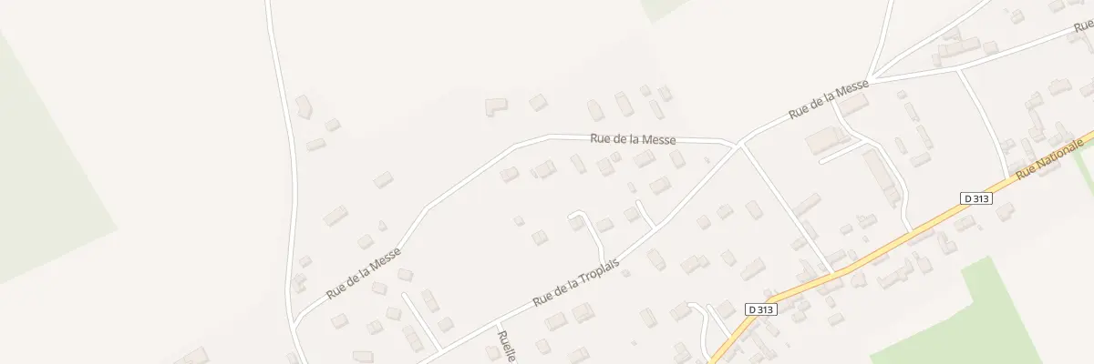 Plan du 14 Rue de la Messe à Muids