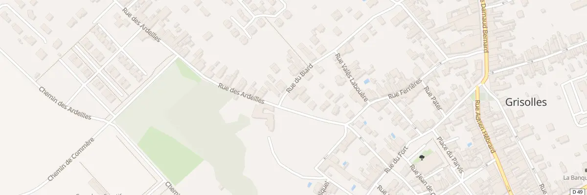 Plan du 6 Rue des Ardeillès à Grisolles