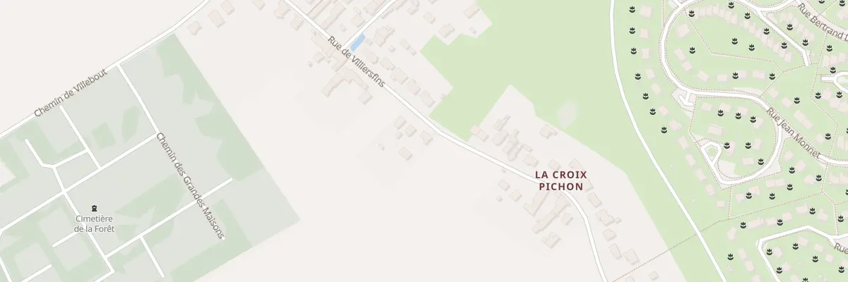 Plan du 54A Rue de Villiersfins à Blois