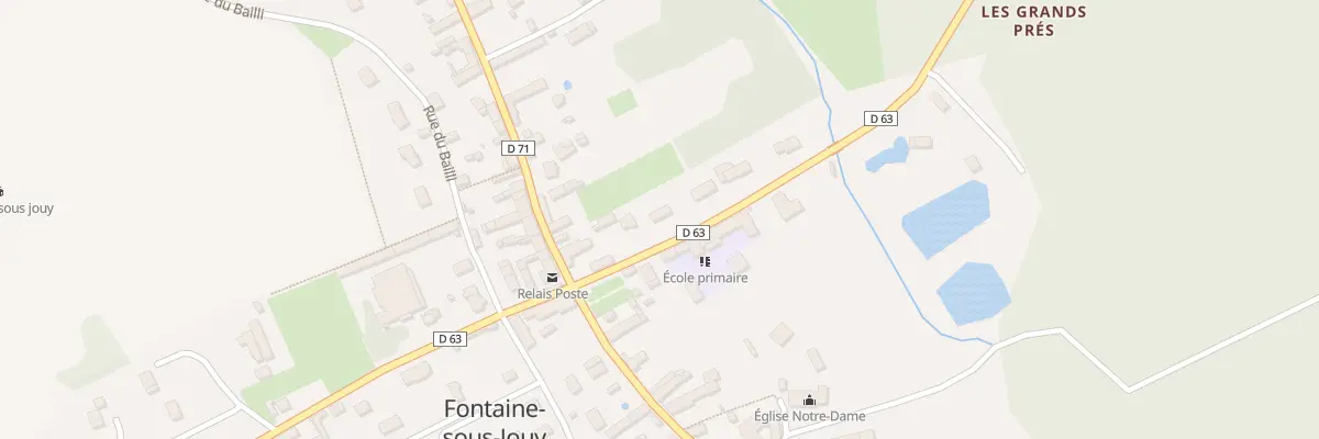 Plan du 5 Rue du Rosey à Fontaine-sous-Jouy