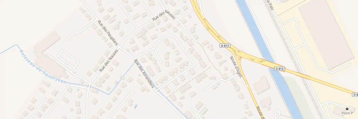 Plan du 20 Rue Commandant Pierre Hebrard à Grisolles