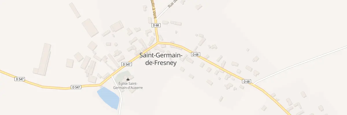 Plan du 1 Rue du Parc à Saint-Germain-de-Fresney