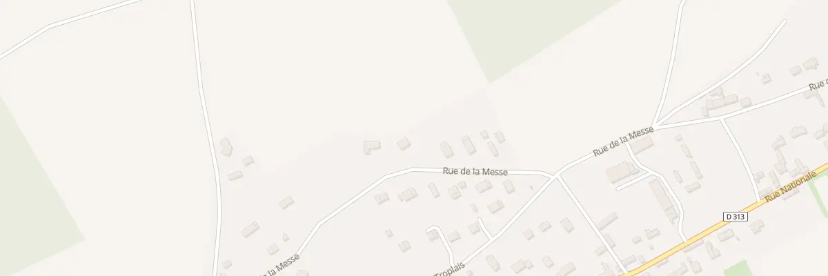Plan du 13 Rue de la Messe à Muids