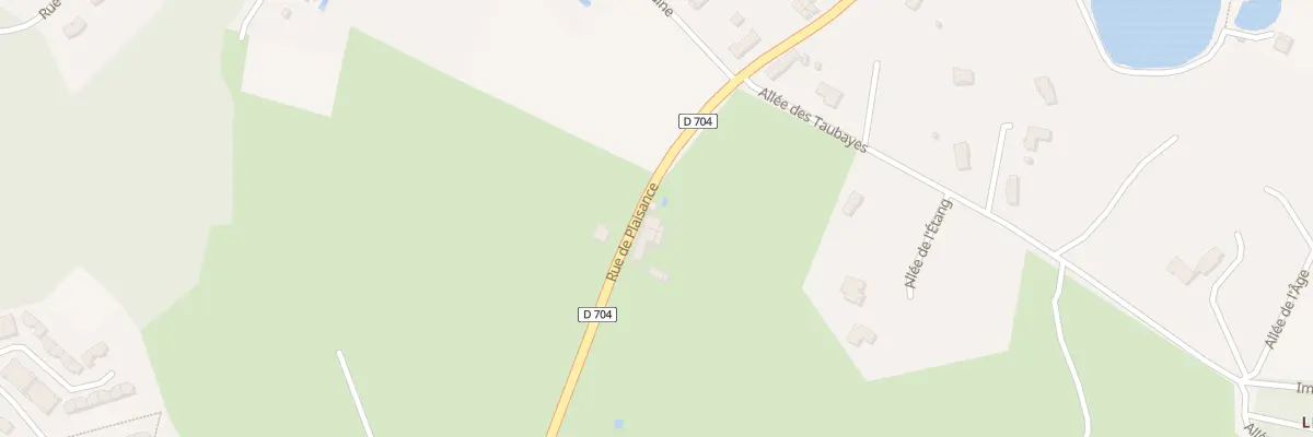 Plan du 25 Rue de Plaisance à Feytiat