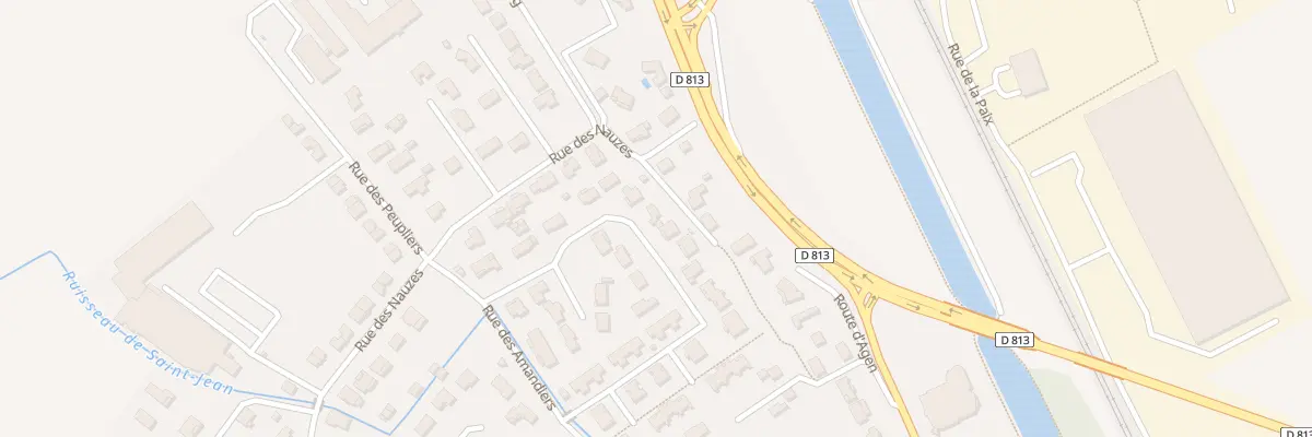 Plan du 15 Rue Commandant Pierre Hebrard à Grisolles