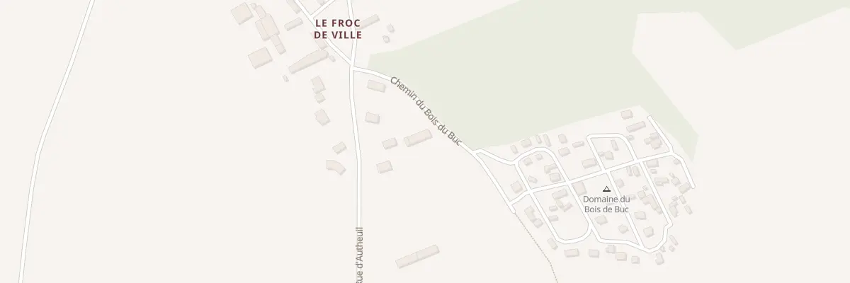 Plan du 4 Che du Bois du Buc à Saint-Julien-de-la-Liègue